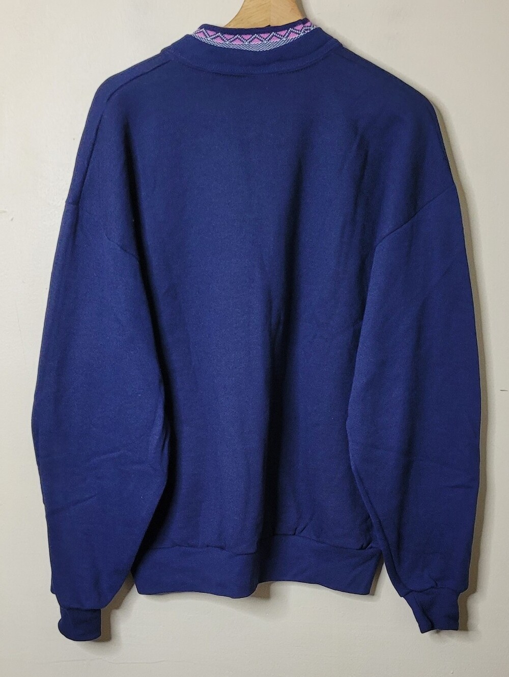 Vintage Morning Sun Snowy Trees Sweatshirt Large - Picture 6 of 9
